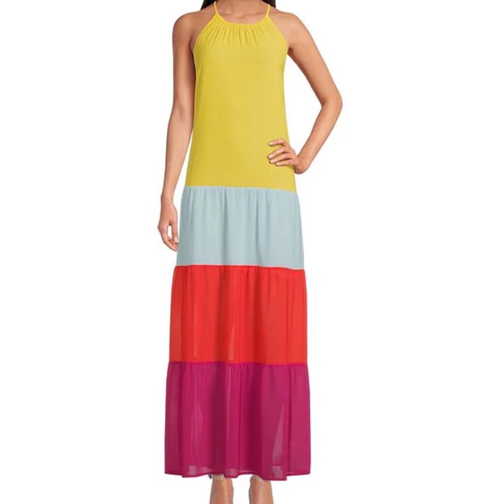 NWT - Sugar Lips Halter Maxi Dress